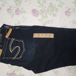 Silver jeans
